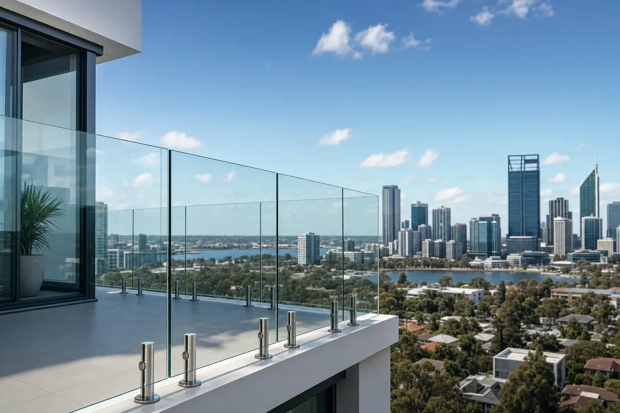 Glass Balustrades in Perth